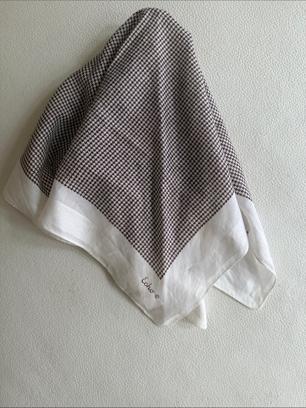 Vintage Echo Italian Cotton Scarf